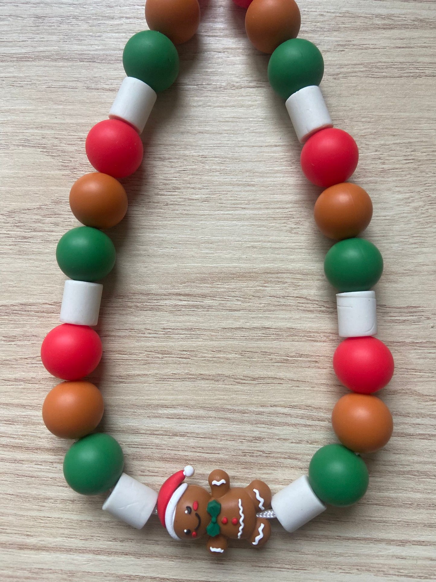 Colliers en perles - Noël