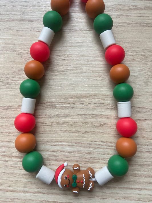 Colliers en perles - Noël