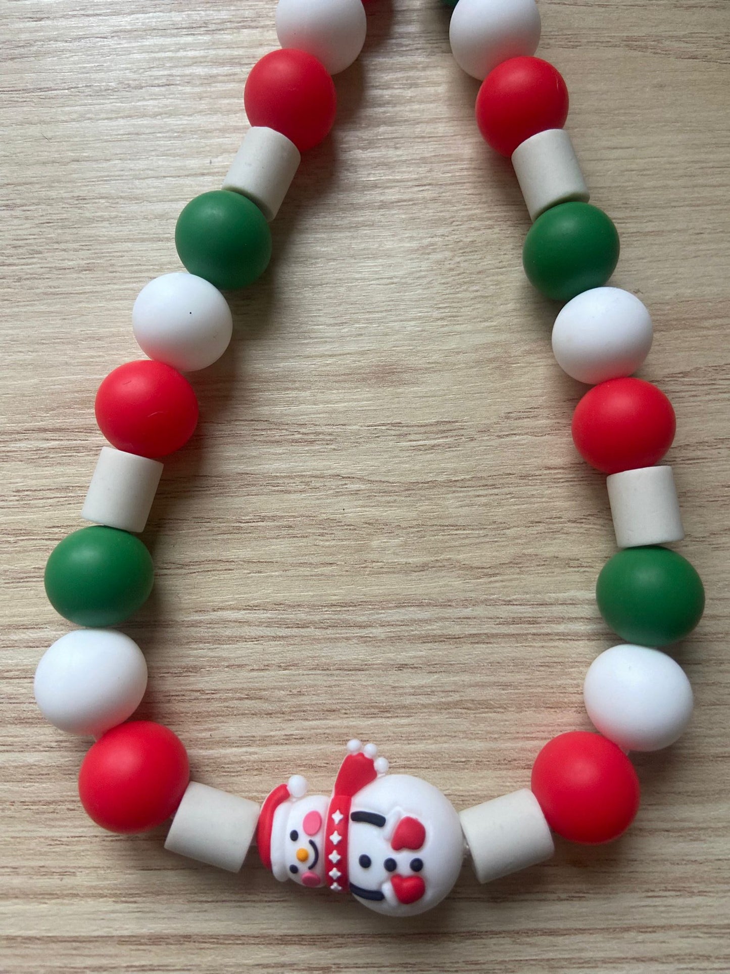 Colliers en perles - Noël