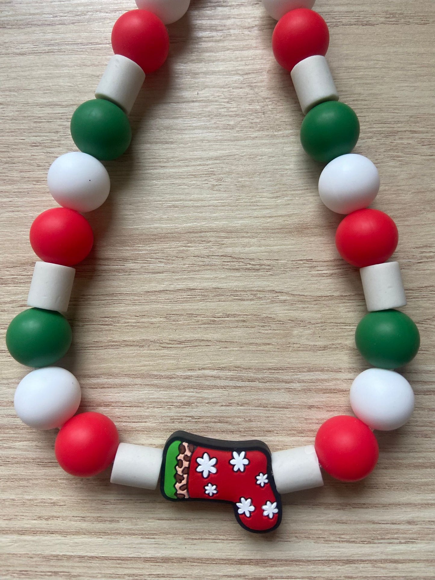 Colliers en perles - Noël