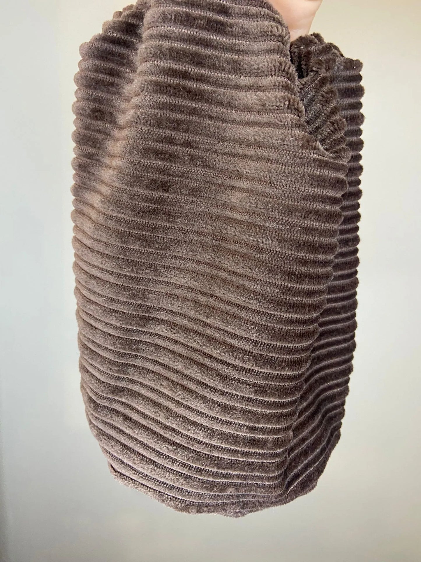 Snood en velours côtelé