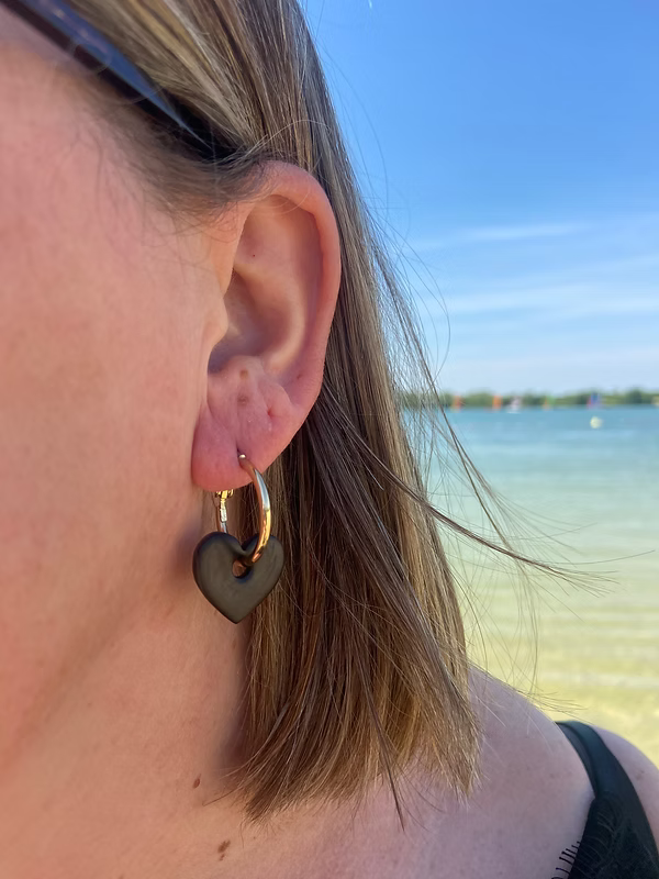 Boucles d'oreilles intercheangeables