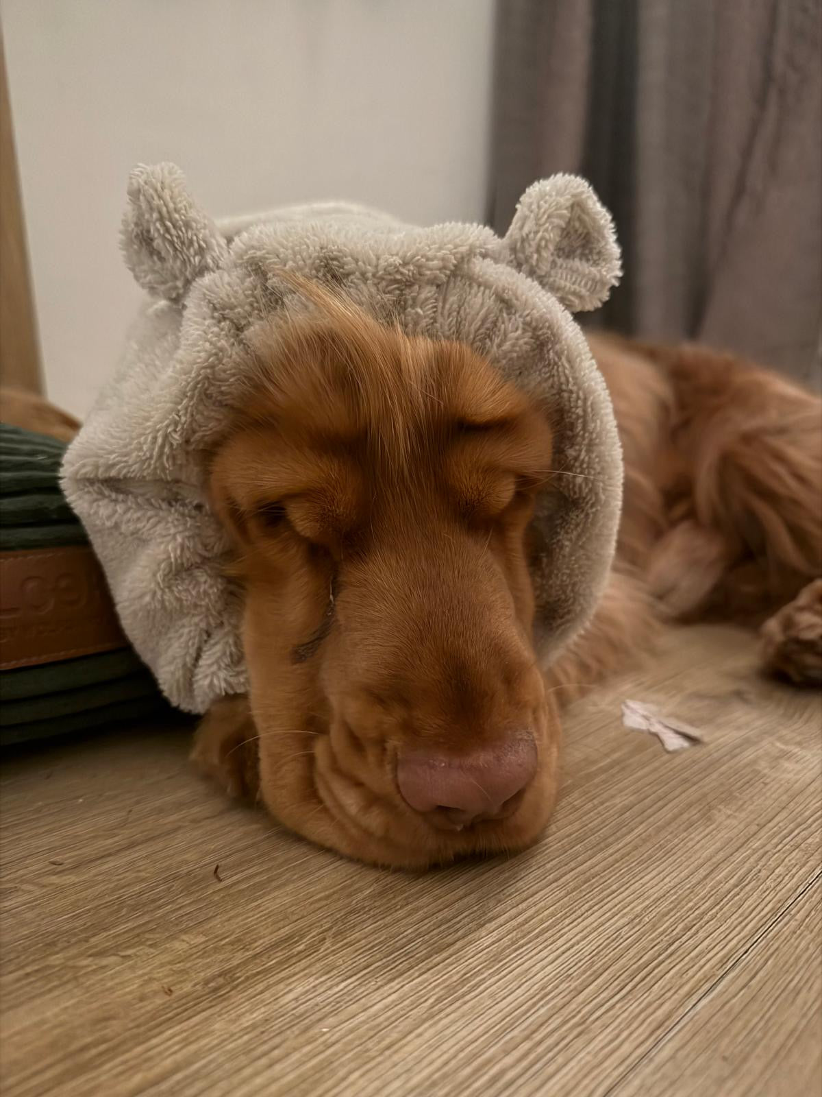 Snood Ourson en éponge bambou