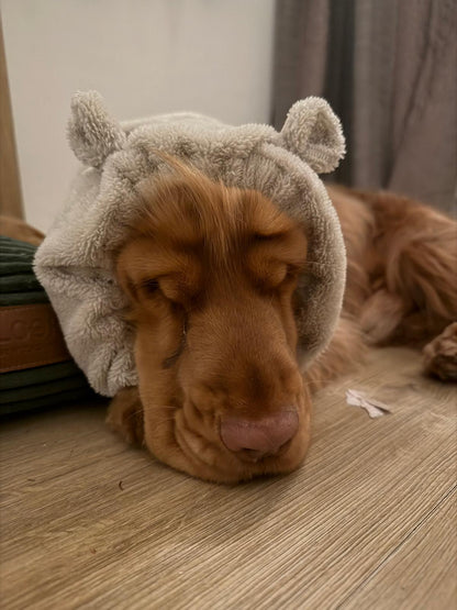 Snood Ourson en éponge bambou
