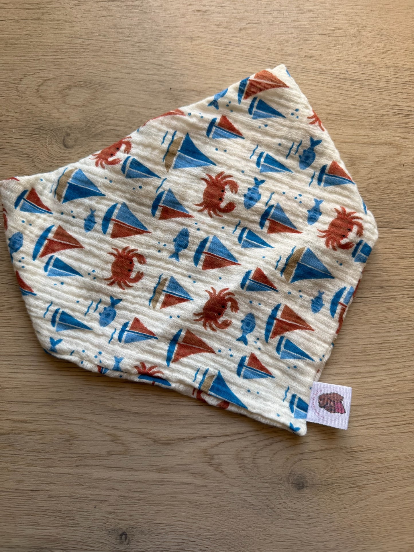 Bandana en double gaze de coton - été
