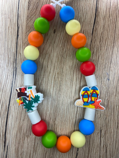 Colliers en perles - Eté