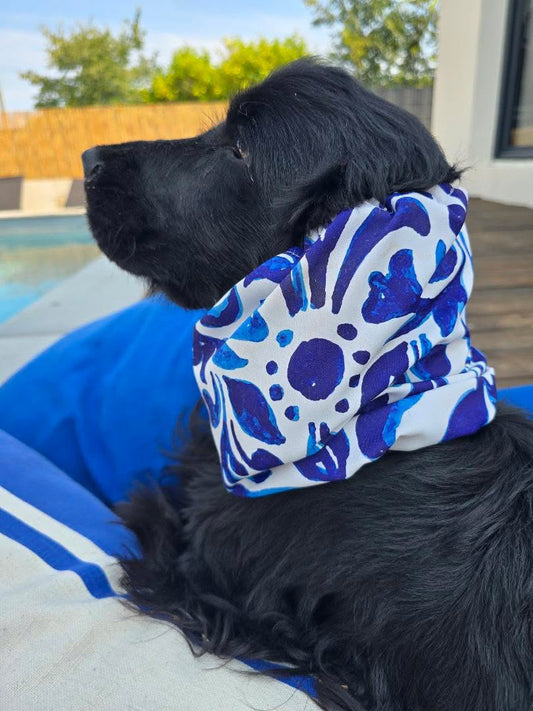 Snood en coton - Eclat d'Azur