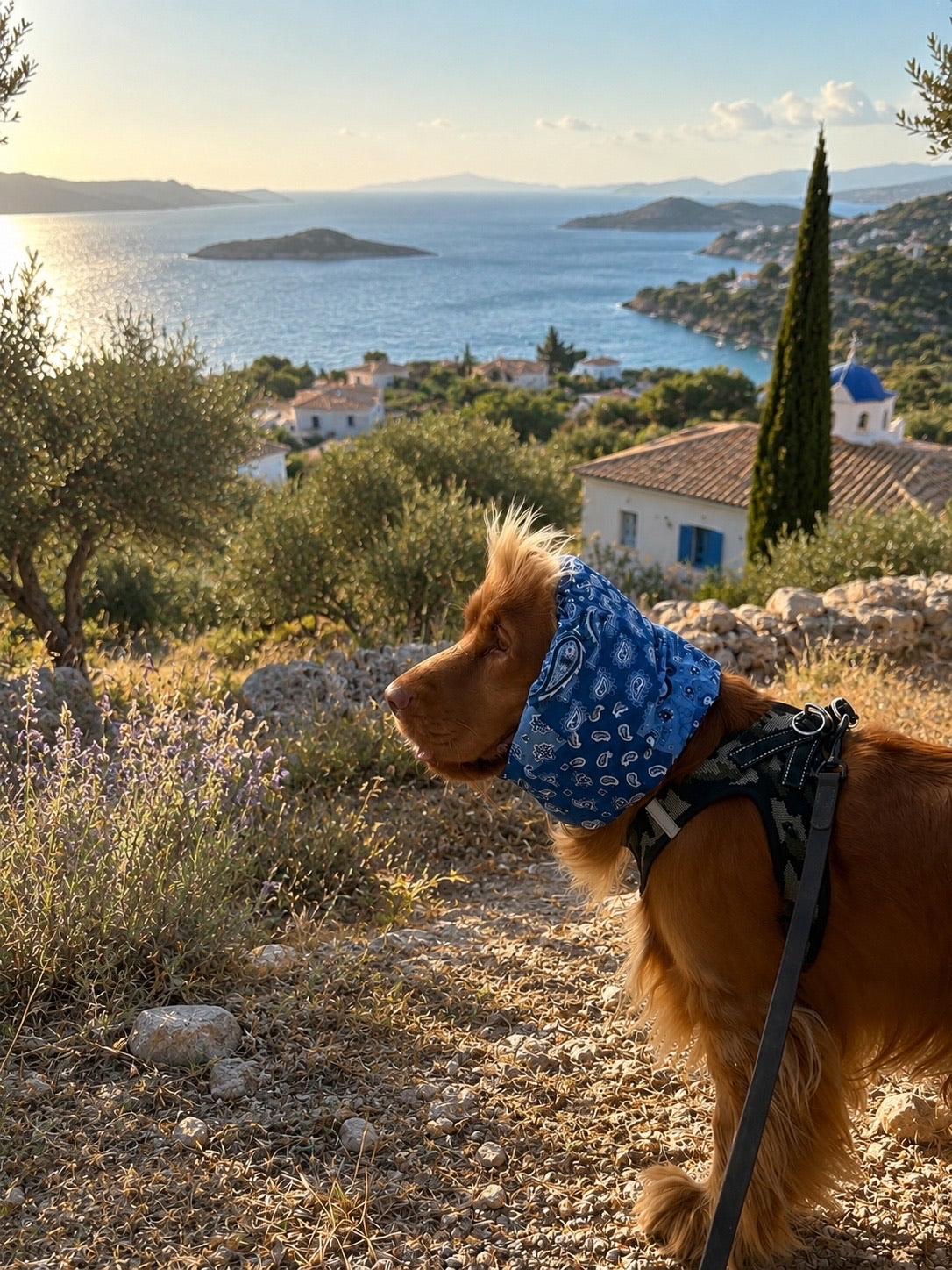 Snood en coton - Eclat d'Azur