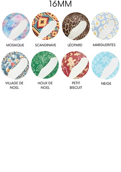Collier en biothane  - motifs
