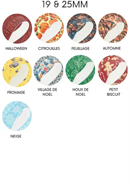Collier en biothane  - motifs