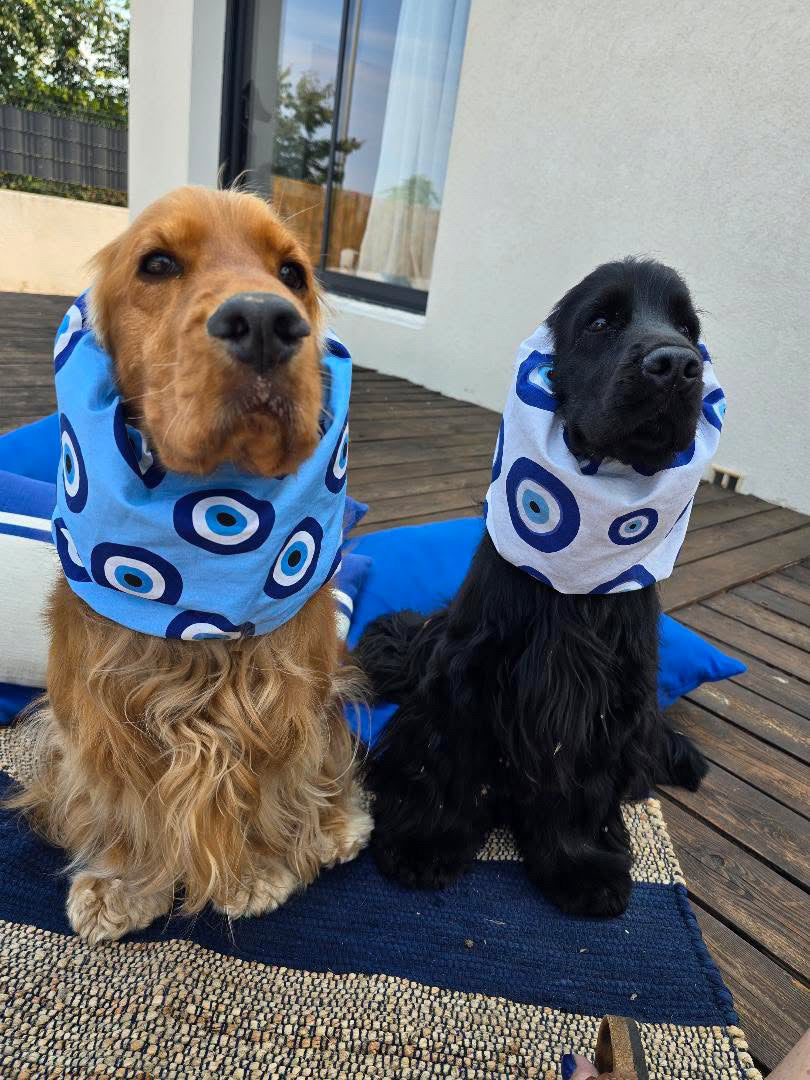 Snood en coton - Eclat d'Azur