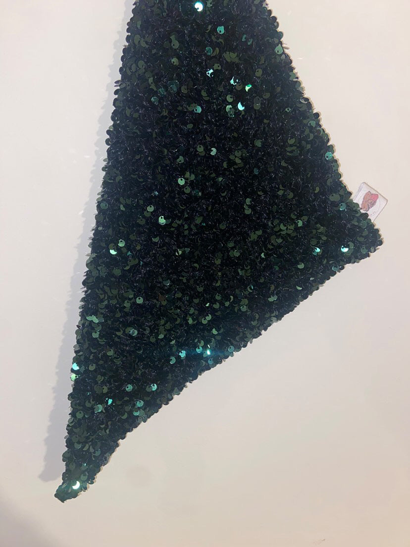 Bandana de Noël à sequins