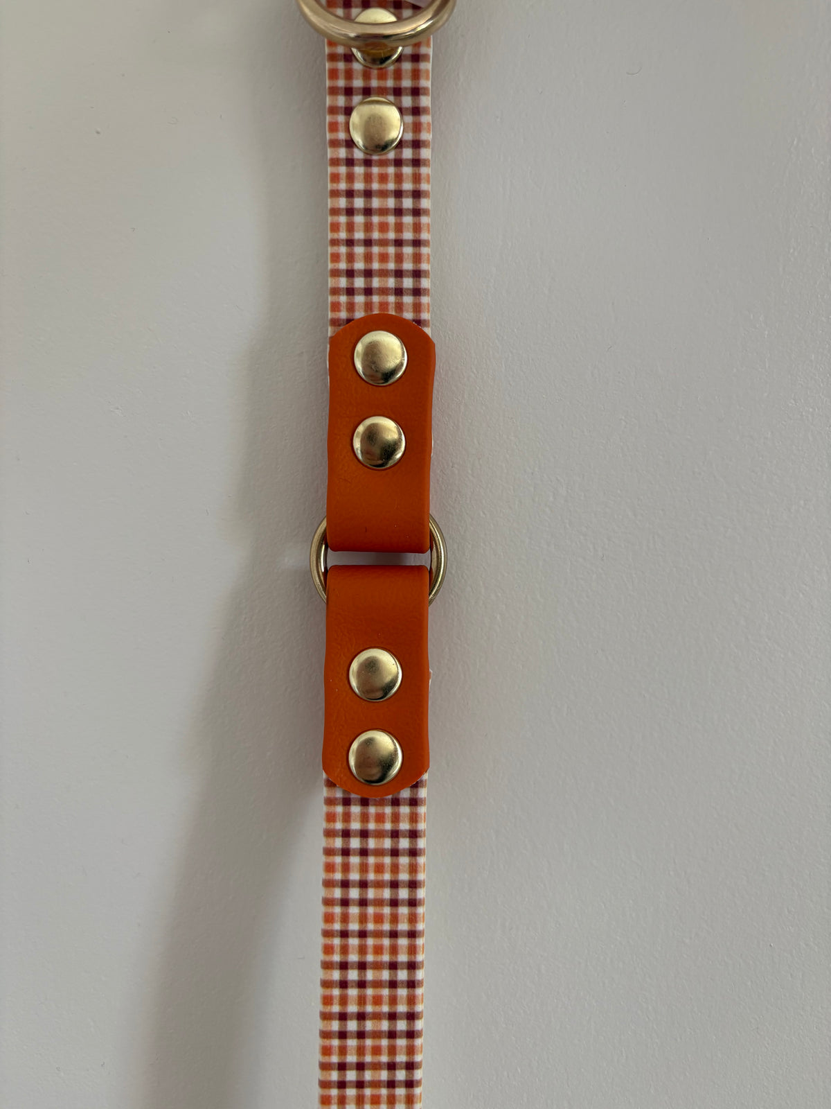 Collier en biothane à motifs - automne