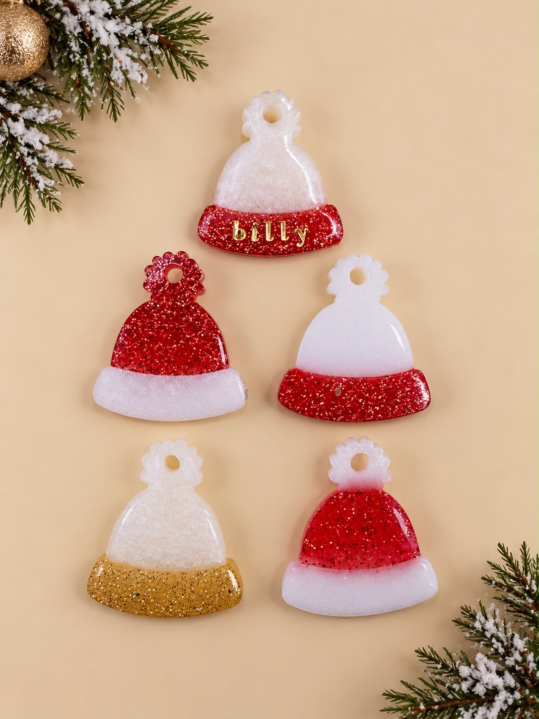 Médaille Bonnet de Noël