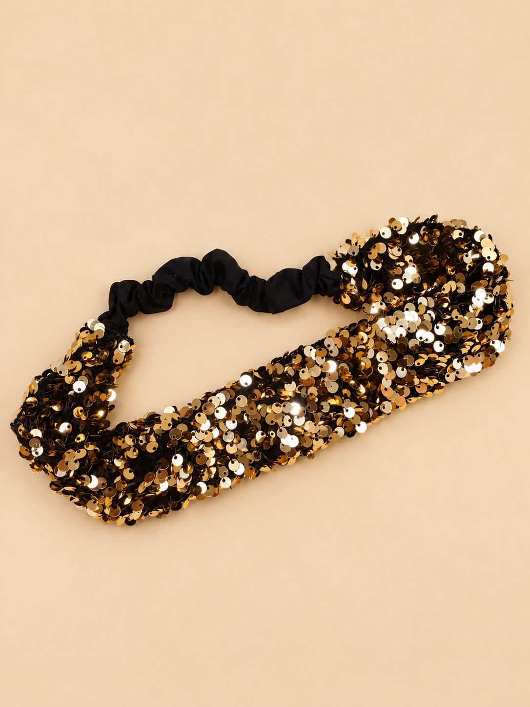 Bandeau de Noël à sequins