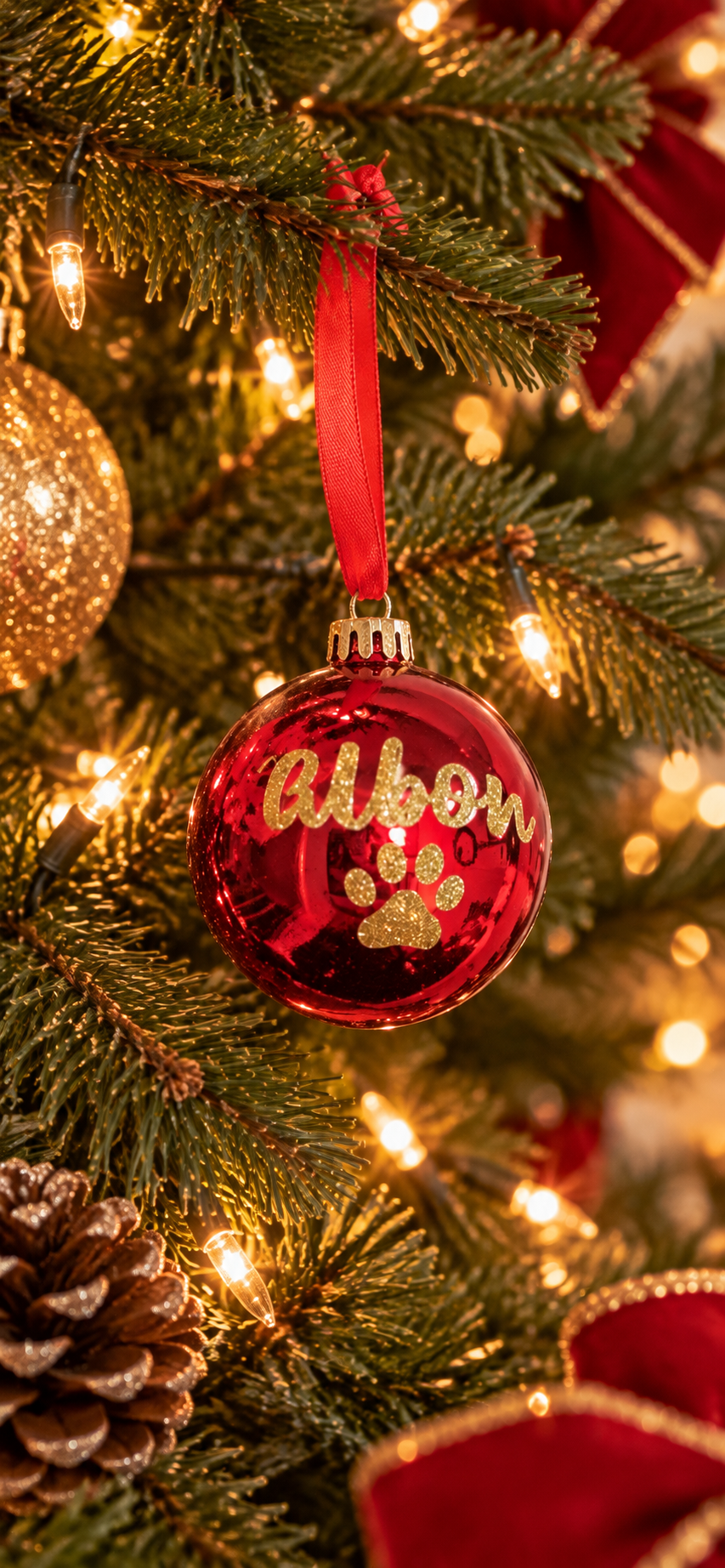 Boule de Noël personnalisable