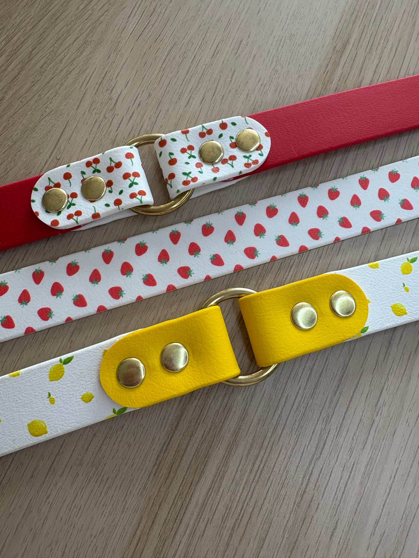 Collier fruité en biothane