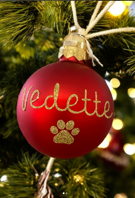 Boule de Noël personnalisable