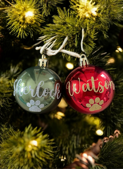 Boule de Noël personnalisable