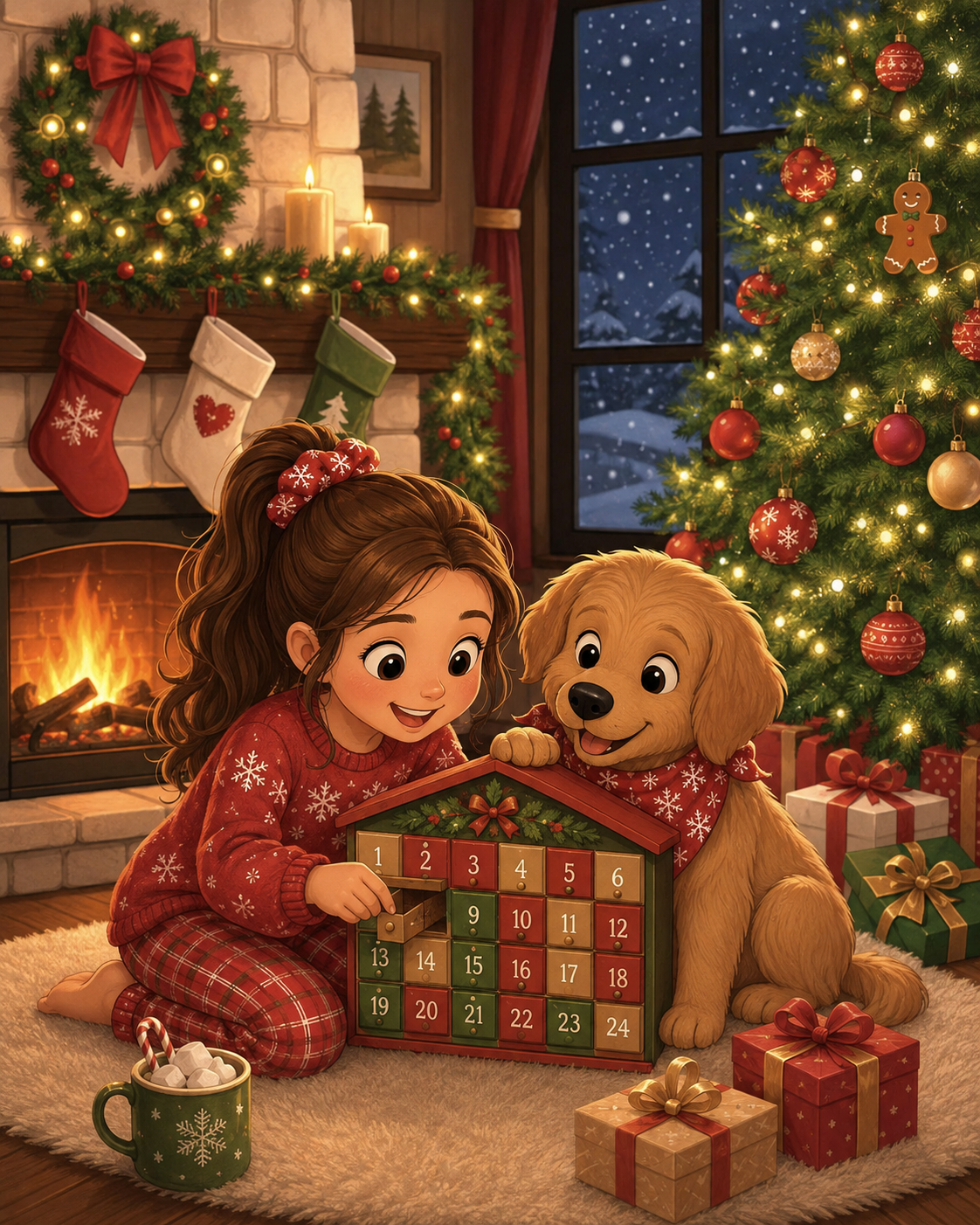 Le Matchy Woof de Noël
