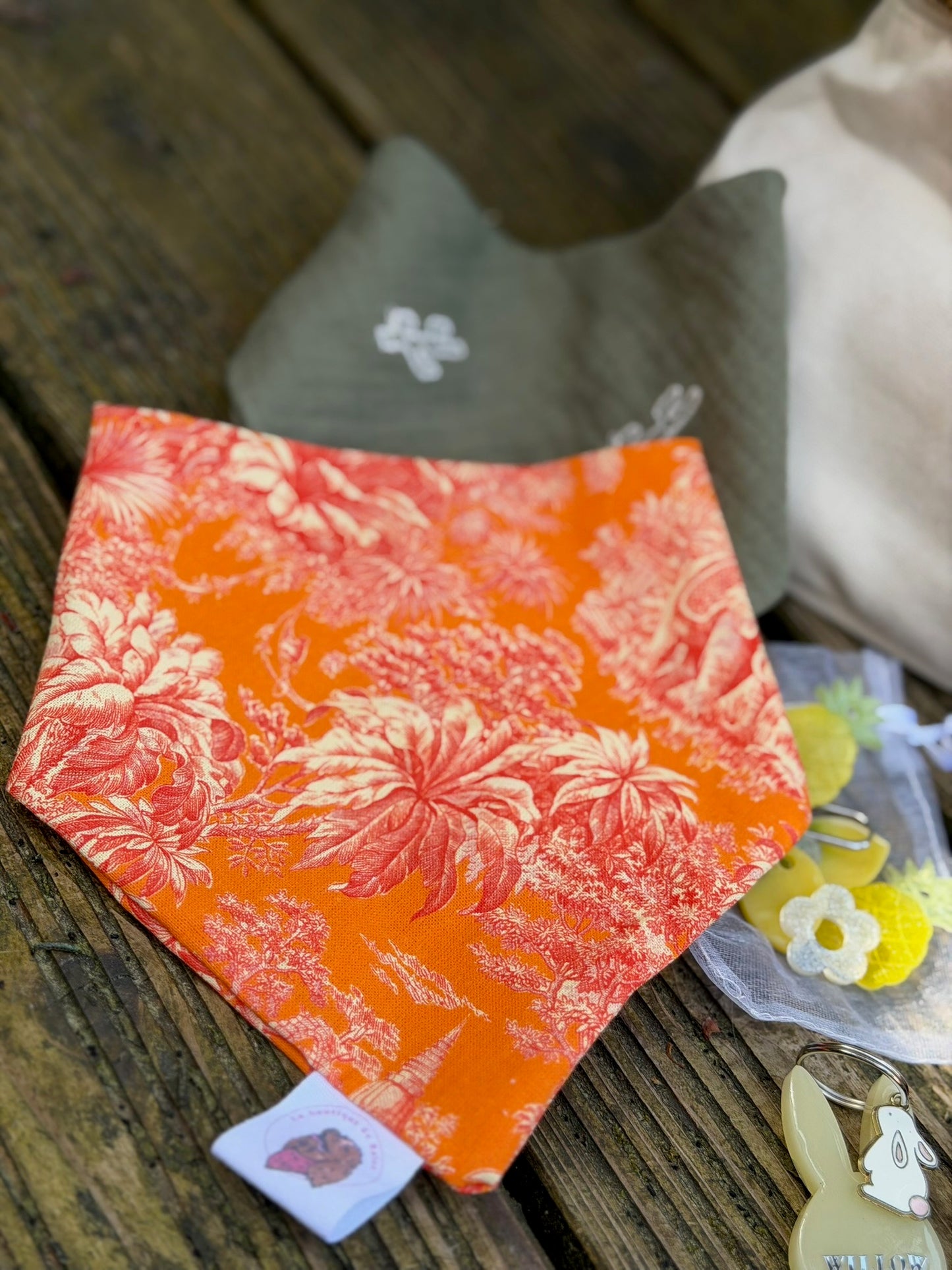 Bandana à charms - été