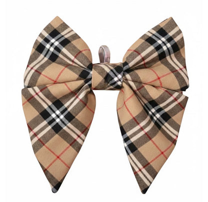 Noeud papillon - Tartan & Pied de poule