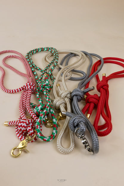 Laisse en corde - Noël