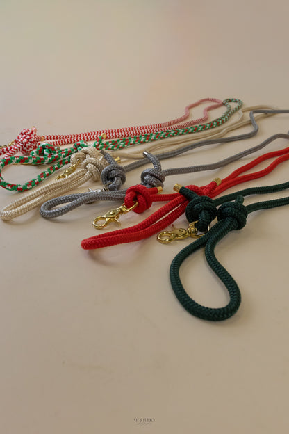 Laisse en corde - Noël