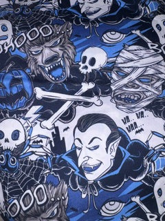 Snood en coton - Halloween