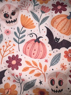 Snood en coton - Halloween