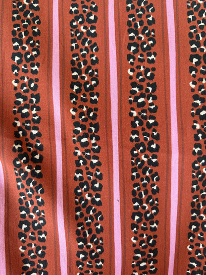 Snood léopard - coton