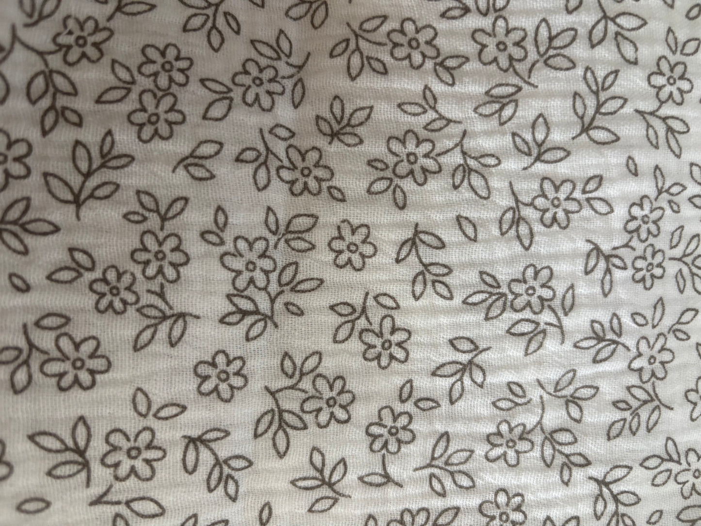 Snood en double gaze de coton - automne