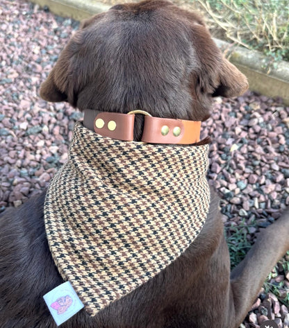 Bandana Tartan & pied de poule