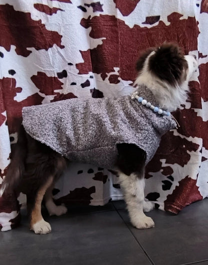 Pull en bouclette uni