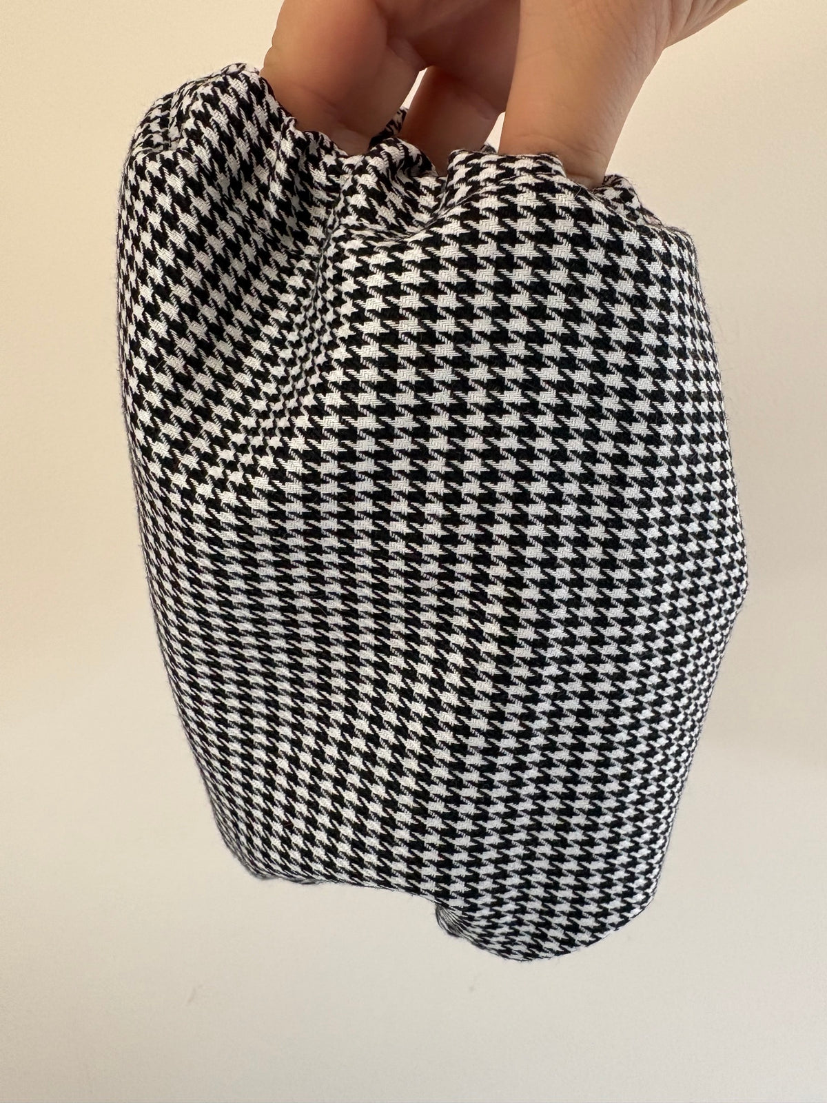 Snood en coton - pied de poule