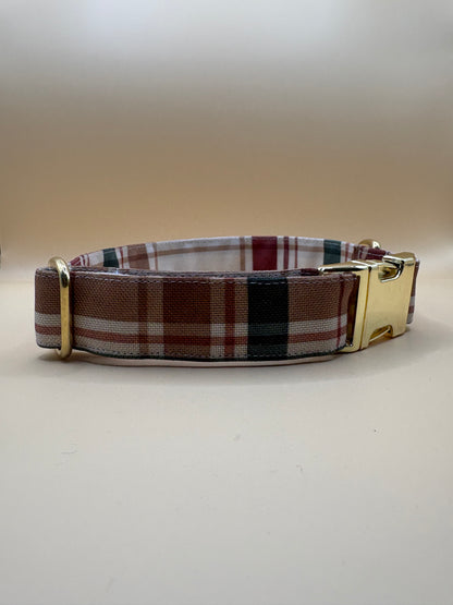 Collier en tissu - Noël