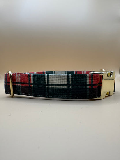 Collier en tissu - Noël