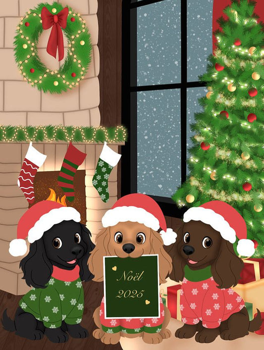 Cockers - 12 Woofs de Noël