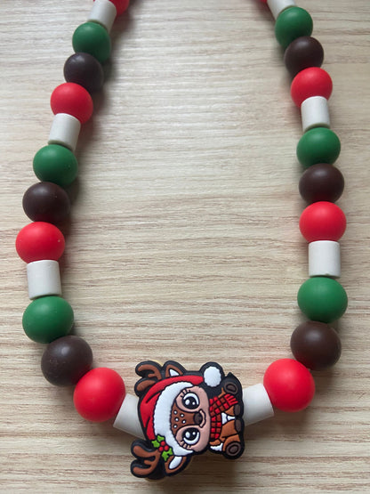 Colliers en perles - Noël