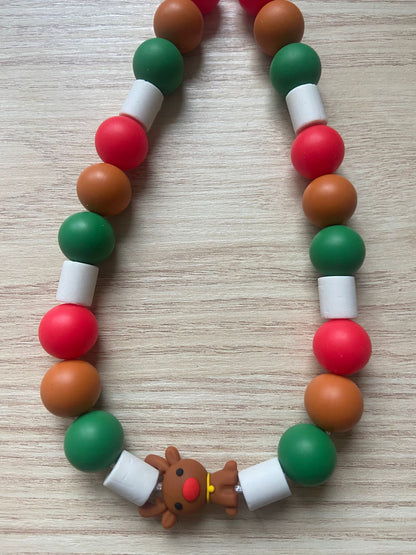 Colliers en perles - Noël