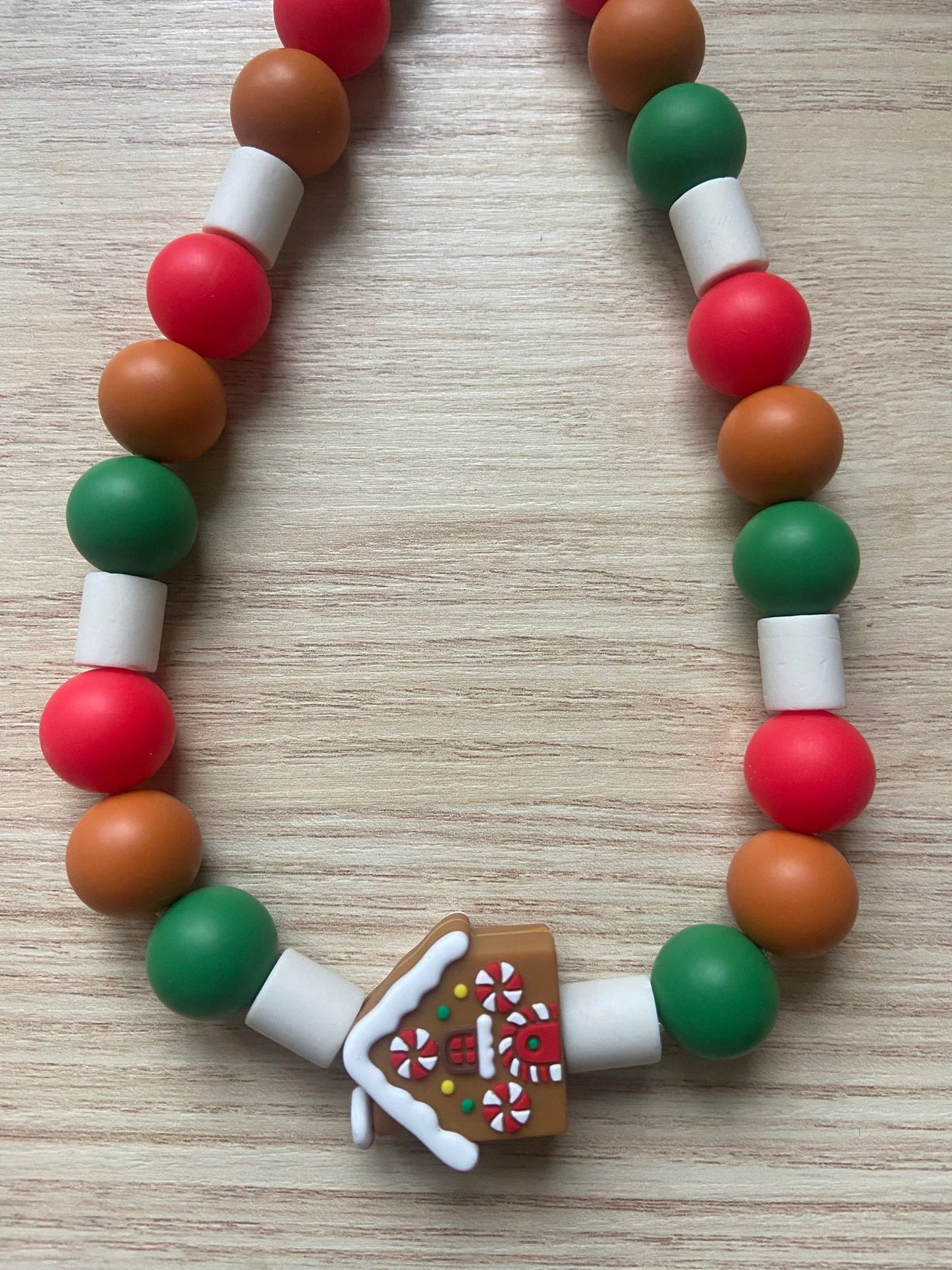 Colliers en perles - Noël