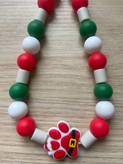 Colliers en perles - Noël