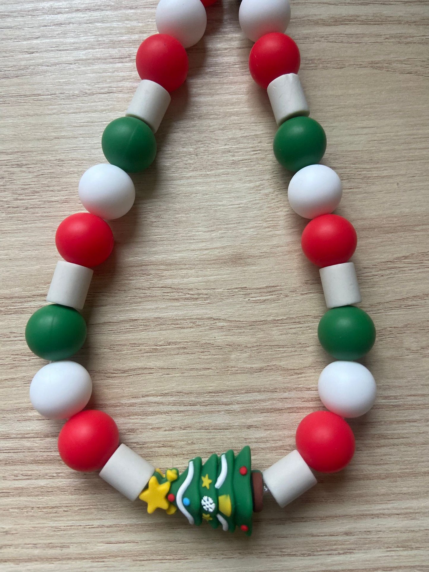 Colliers en perles - Noël