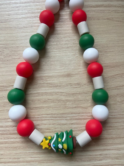 Colliers en perles - Noël