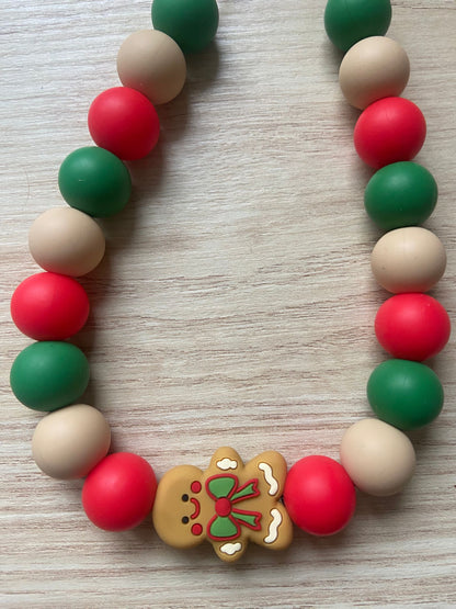 Colliers en perles - Noël