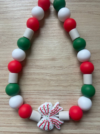 Colliers en perles - Noël