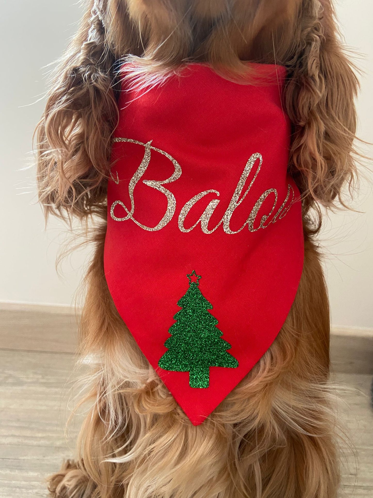 Bandana de Noël personnalisable