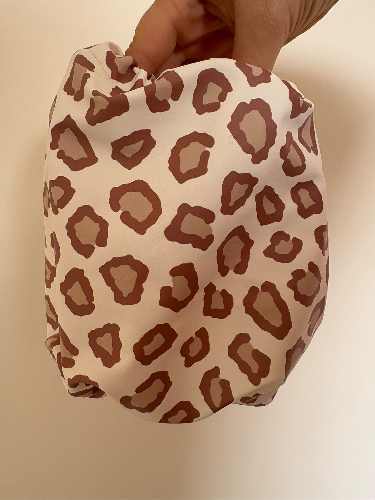 Snood imperméable léopard beige - Adulte