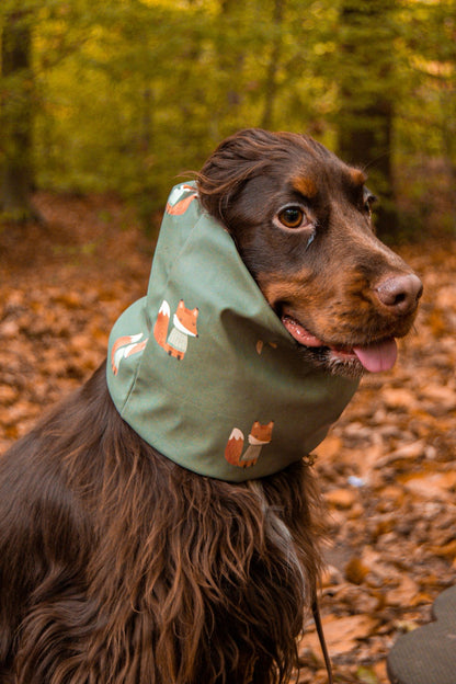 Snood imperméable à motifs