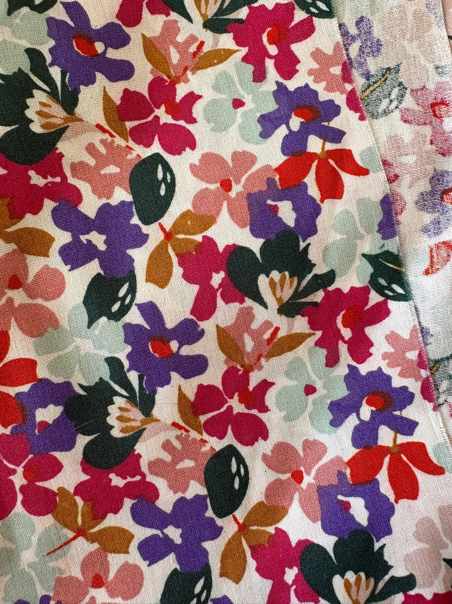 Snood imperméable - fleurs